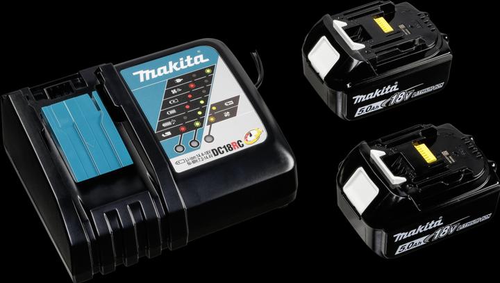 Image du produit Makita DDF484RTJ Perceuse-visseuse sans fil, 18 V, 2x 5,0 Ah Li-Ion, 54 (Fonctionnement sur batterie)