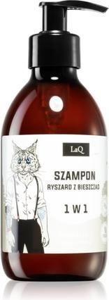 Actual product image LaQ Shampoo for men moisturising 1 in1 Ryszard from Bieszczady 300ml (300 ml, Liquid shampoo)