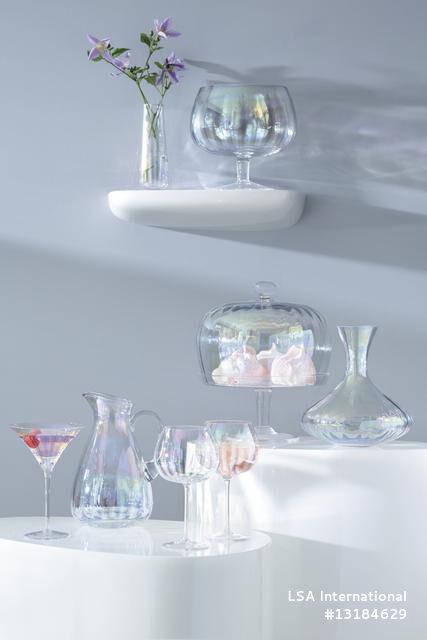 Produktbild LSA Pearl Rotweinglas 460ml - perlmutter x 4 (46 cl, 1 Gläser, Rotweingläser)