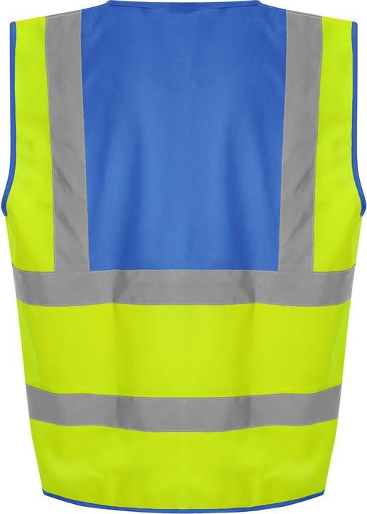 HI VIS jaune, Bleu roi