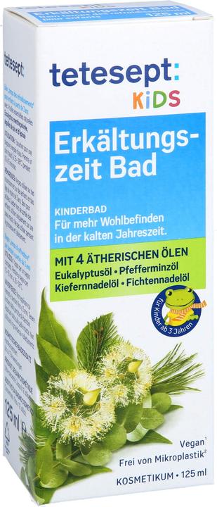 Tetesept ein Bad für Kinder in den Kalten Jahreszeiten, 125 ml (125 ml, Badeöl)