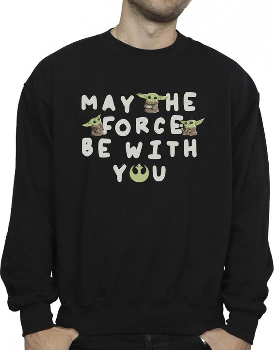 Produktbild Star Wars The Mandalorian Grogu May The Force Be With You Sweatshirt (S)