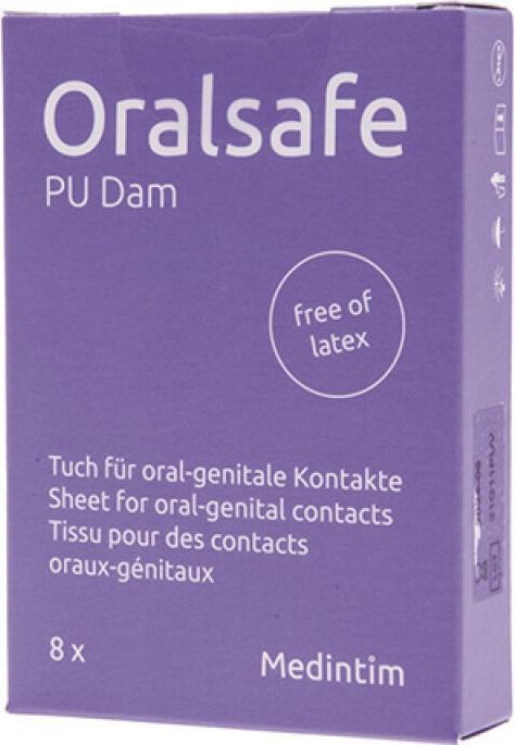 Produktbild Medintim Oral Safe PU Vanilla (8 Stk.)
