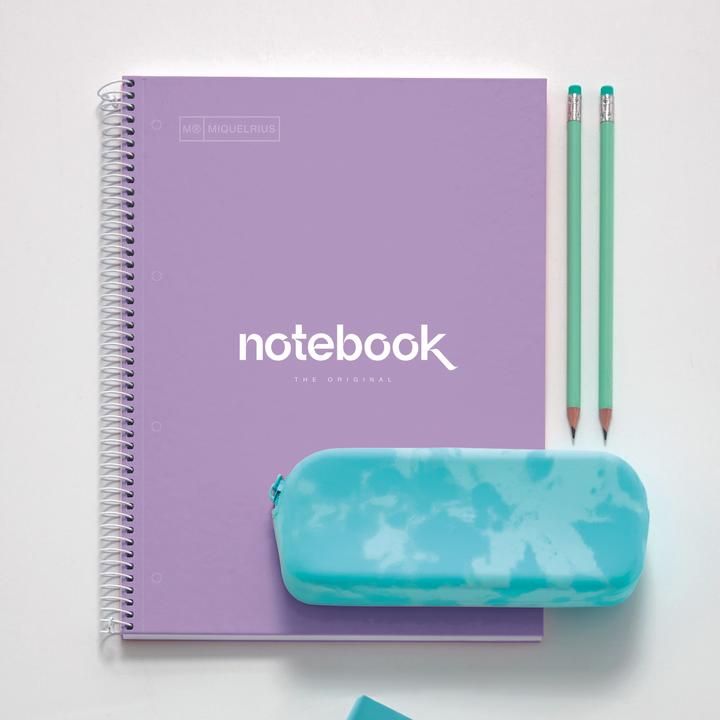 Actual product image Miquelrius Emotions Notebook (A4, Checked, Soft cover)