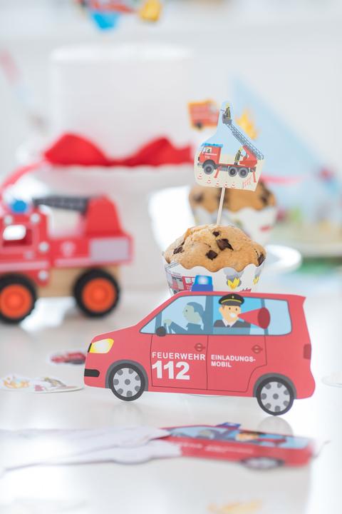 Image du produit DH-Konzept Invitation voiture de pompiers