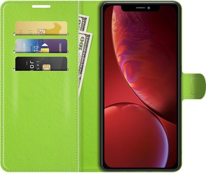 Produktbild Cover-Discount iPhone 13 mini - Leder Etui Hülle grün (Apple iPhone 13 mini)