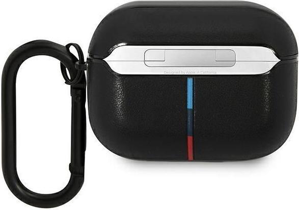 Image du produit BMW BMAP22PVTK Coque AirPods Pro czarny/black Leather Curved Line (Manchon pour casque d'écoute)