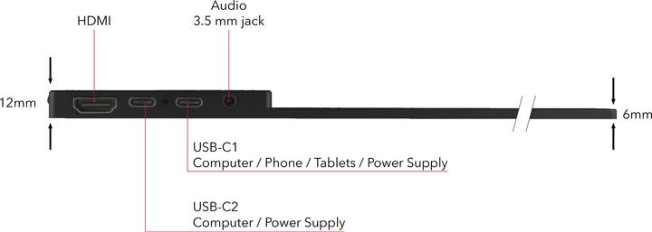 Actual product image Verbatim PMT-14 (1920 x 1080 pixels, 14")