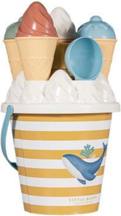 Image du produit Little Dutch Ice Cream Bucket Set Ocean Dreams Blau