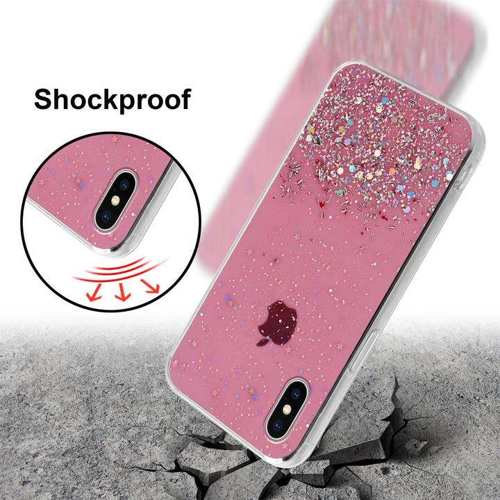 Produktbild Cadorabo TPU Cover funkelnder Glitter (Apple iPhone XS Max)
