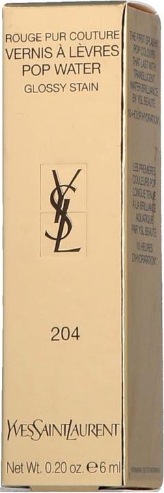 Produktbild Yves Saint Laurent Vernis à Lèvres Pop Water (204 Onde Rose)