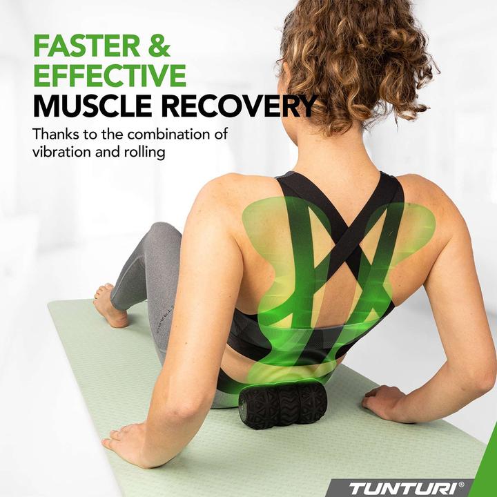 Actual product image Tunturi Massage-Rolle vibrierend