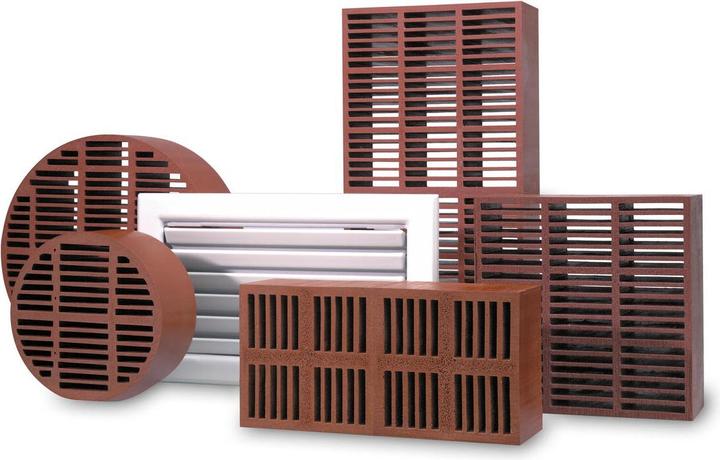 Image du produit Helios HELI BLS 160 Brique de ventilation coupe-feu, ND 160, 75 mm de profondeur