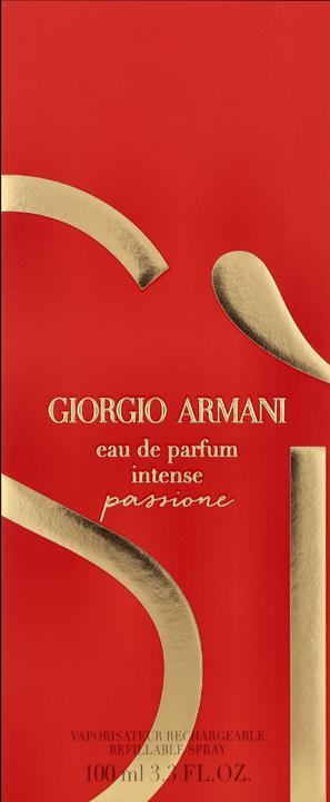 Immagine prodotto Giorgio Armani Sì Passione Intenso ricaricabile (Eau de parfum, 100 ml)