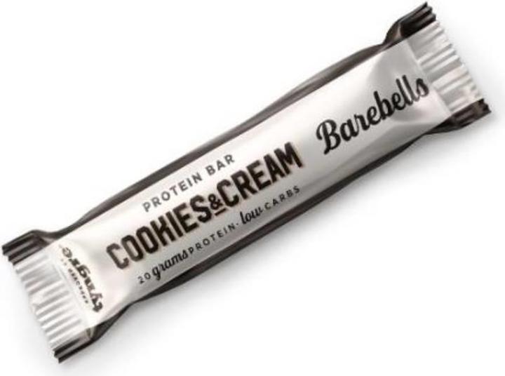 Actual product image Barebells Protein Bar (Cookies and Cream, 1 pcs., 55 g)