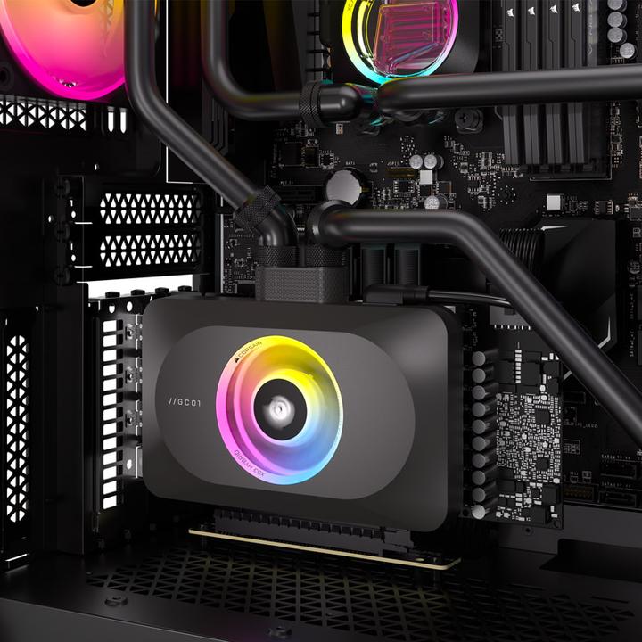 Actual product image Corsair iCUE LINK XG3 RGB HYBRID GPU Water block (4070 Ti)