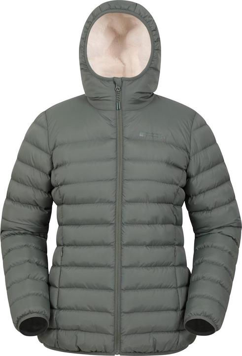 Image du produit Mountain Warehouse Veste matelassée en fausse fourrure pour femmes/adolescentes (34 D)
