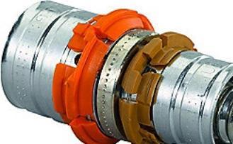 Actual product image Uponor Coupling reduced 25 x 20 mm (Press connection)