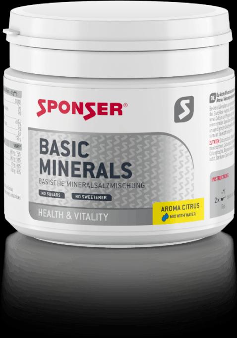 Image du produit Sponser Minéraux de base en poudre aux agrumes (1 pièce(s), Poudre, 400 g)