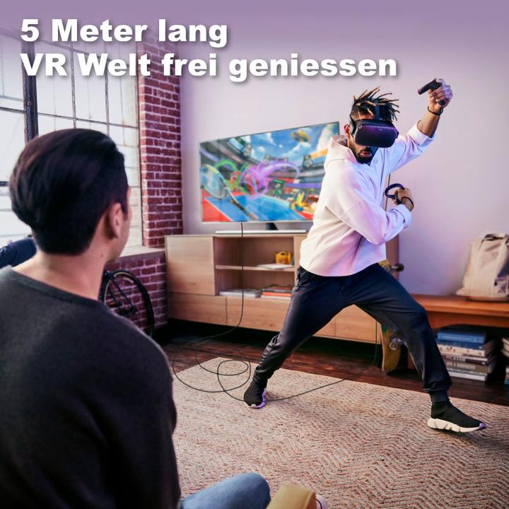 Immagine prodotto Hermex Oculus Quest 1 + 2 Cavo dati da 3 metri per occhiali VR