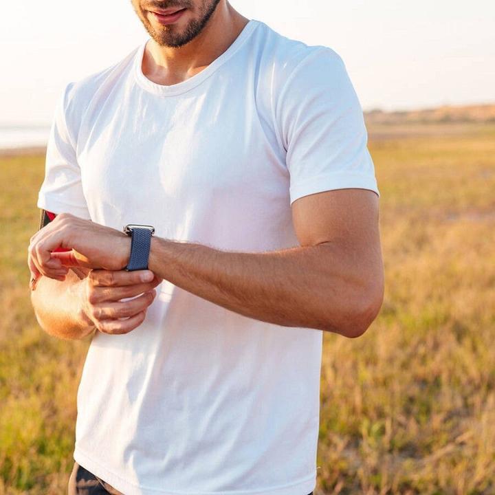 Actual product image Dux Ducis Mixture Pro Strap Apple Watch 42mm/44mm/45mm/49mm - Blue (42 mm, 44 mm, 45 mm, 49 mm, Nylon)