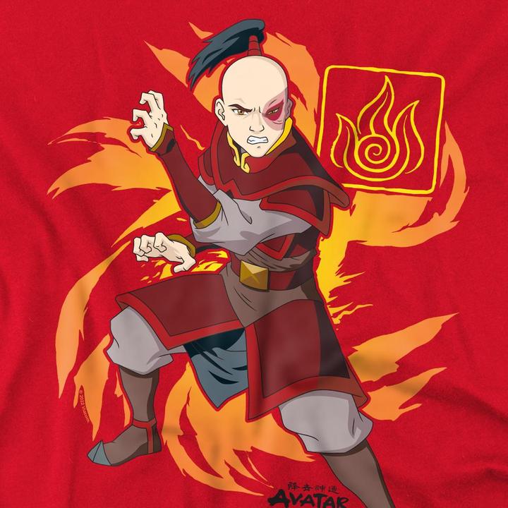 Image du produit Avatar: The Last Airbender - T-shirt FLAME BURST - Homme (XXL)