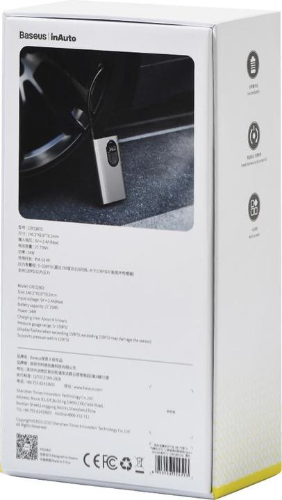 Produktbild Baseus Kompressor (8 Bar)