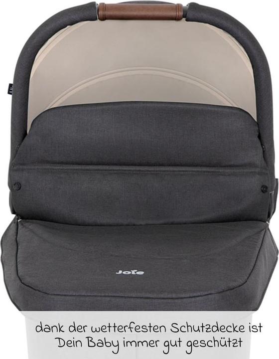 Image du produit Joie Nacelle Ramble XL de la naissance à 9 mois pour Versatrax, Rehausseurs de poussette