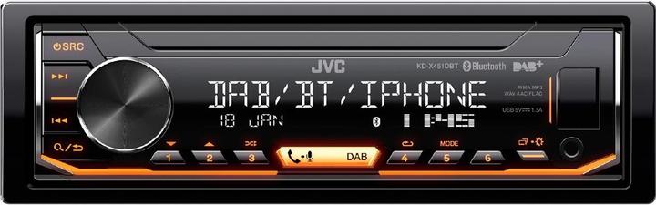 JVC KD-X451DBT incl. DAB antenna
