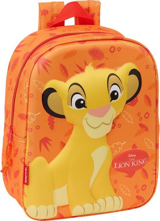 Immagine prodotto The Lion King Zaino scuola Il Re Leone Arancione 22 x 27 x 10 cm 3D