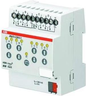 Actual product image ABB STOTZ-KONTAKT Blind/roller shutter actuator w.movement time detection JRA (Shutter actuator)