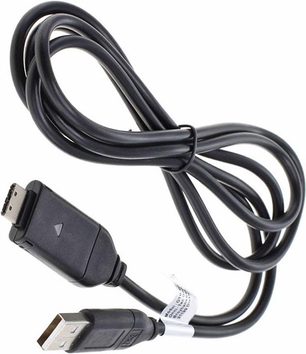 Produktbild AccuCell USB-Verbindungskabel für Samsung ES55, PL20, WB5500, WB600, WP10 (Netzadapter)