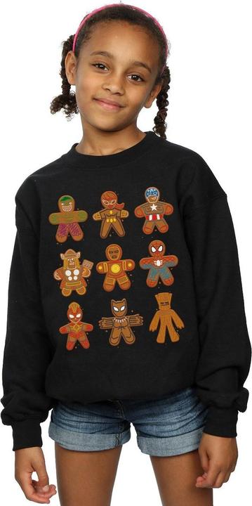 Image du produit - Sweat AVENGERS CHRISTMAS GINGERBREAD - Fille (140, 146)