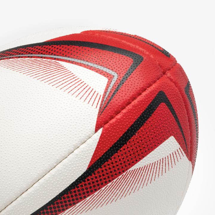 Actual product image Offload Rugby ball size 4 - Canterbury black/red