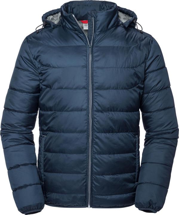 Actual product image Russell Mens Nano Hooded Padded Jacket (S)