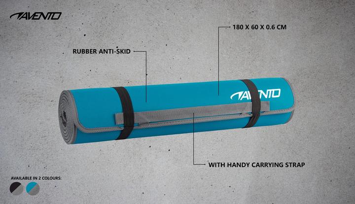 Produktbild NIDJAM Gym mat AVENTO 42MC 180x60x0,6cm (6 mm)