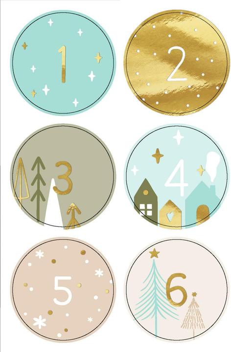 Actual product image Ursus Advent Calendar Sweet Home, Motifs: Christmas, Filled