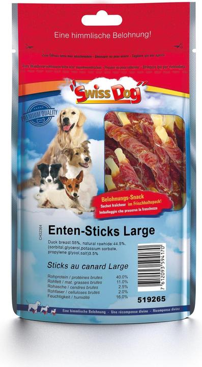 Produktbild SwissDog Enten Sticks (Adult, 1 Stk., 100 g)