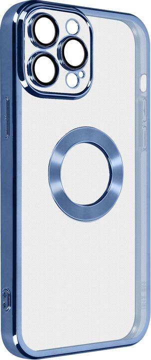 Actual product image Avizar Chrome Style Series Transparent Silicone Sleeve (Apple iPhone 14 Pro)