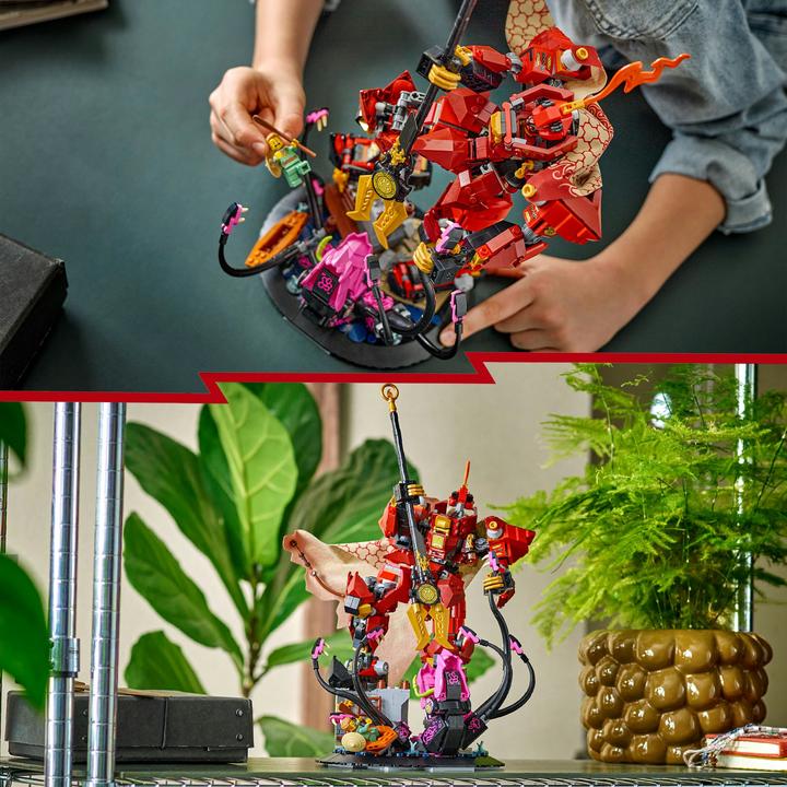 Actual product image LEGO The Fire Knight Mech (71846, LEGO Ninjago)