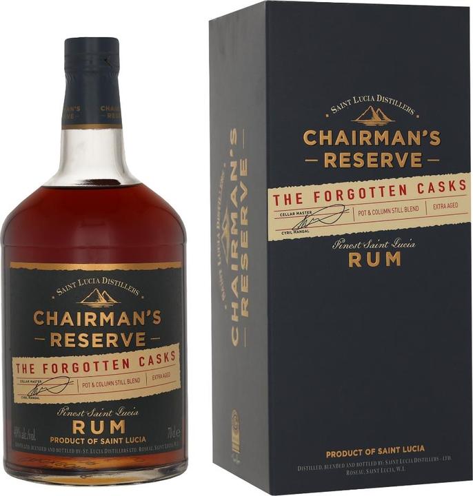 Produktbild St. Lucia Distillers St. Lucia Rum Chairman's Reserve 'The Forgotten Casks' (1 x 70 cl)