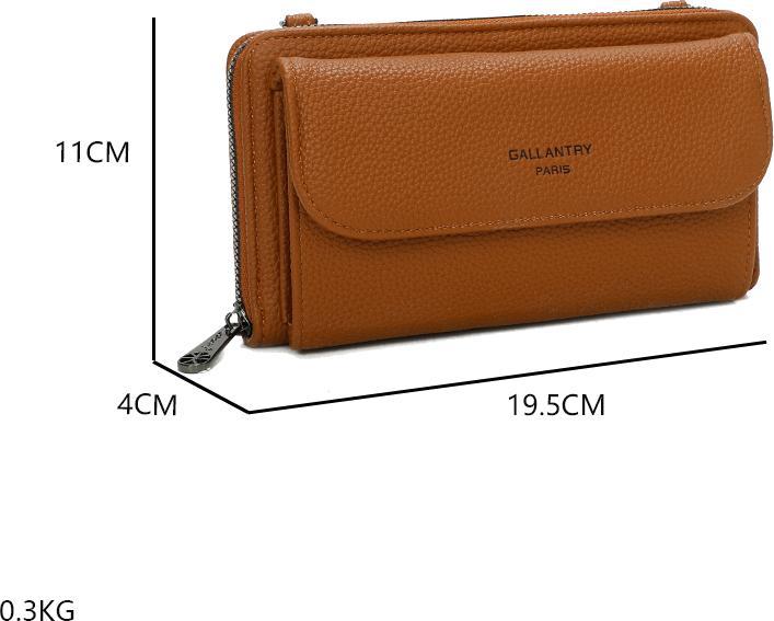 Produktbild Gallantry Schultertasche Niedliche Geldbörse aus Leder