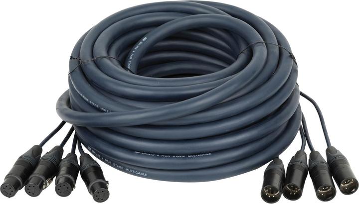 Image du produit DAP-Audio DMX Snake 4-way 5-pin XLR 20m (20 m)