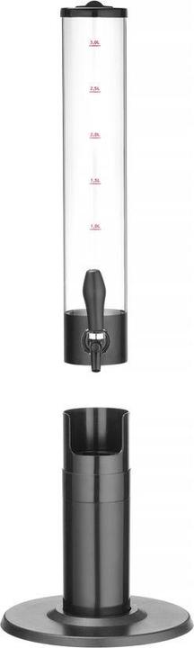 Actual product image Hendi Beer Dispenser Plexiglas 3 l with Non Drip Tap