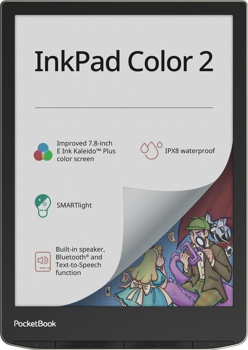 PocketBook InkPad Color 2 (7.80", 32 GB, Moon Silver)