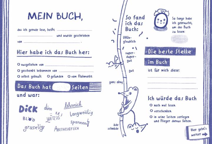 Produktbild Das Buch-Buch - Steckbriefe für deine Lieblingsbücher – witzige Foto-Challenges – alle möglichen (Deutsch, Jana Schell, 2023)
