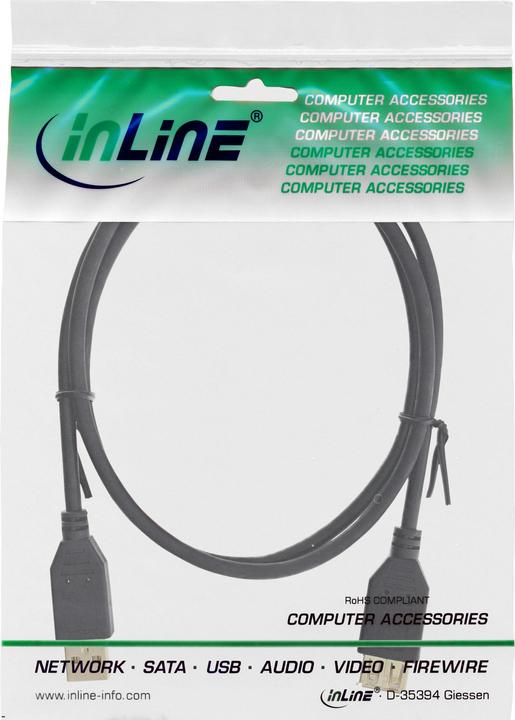 Image du produit InLine USB A — USB A (0.50 m, USB 2.0)