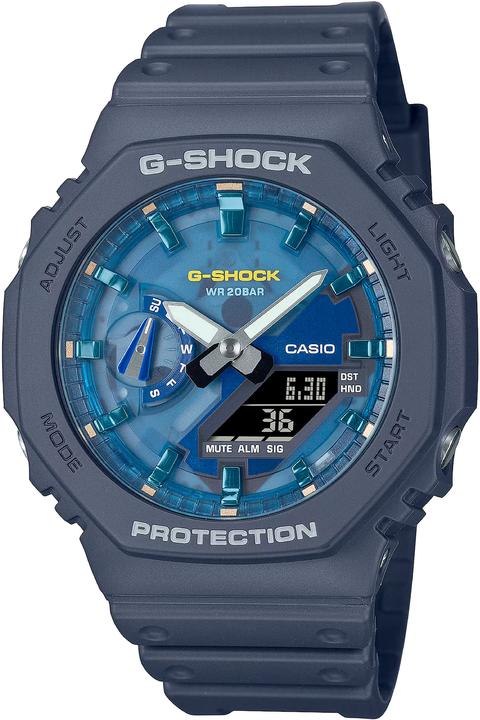 Casio GA-2100AS-2AER Herrenuhr G-Shock Classic 45mm 20ATM (Analoguhr)