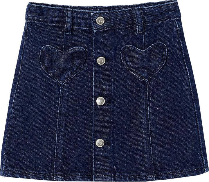 Actual product image Vertbaudet Mädchen Jeansrock mit Knöpfen (98)