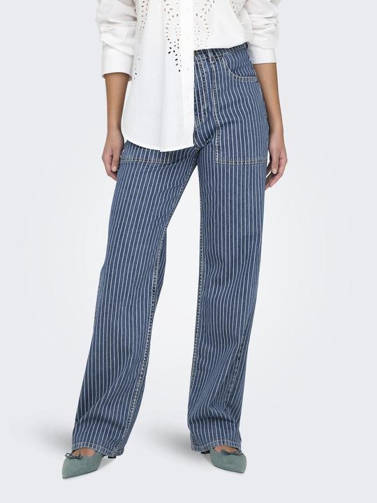 Produktbild Only Weiter Beinschnitt Hohe Taille Jeans Weit geschnitten jeans (W30/L32)